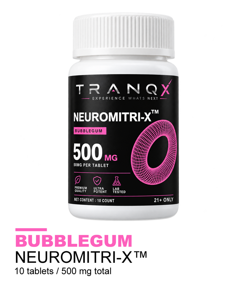 Bubblegum NEUROMITRI-X™ Tablets | TRANQX