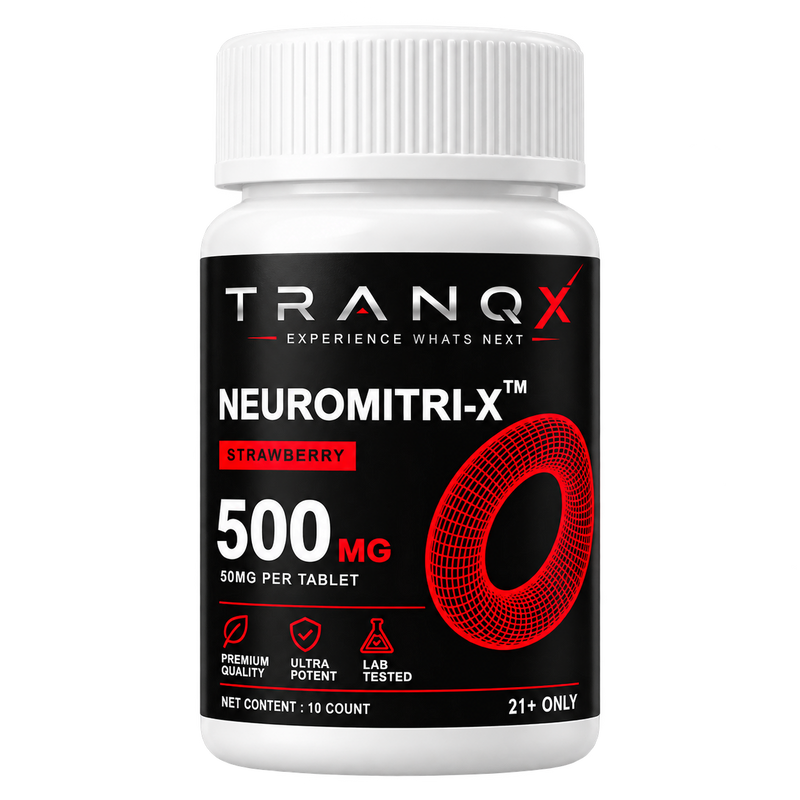 Peach Fizzy NEUROMITRI-X™ Tablets | TRANQX