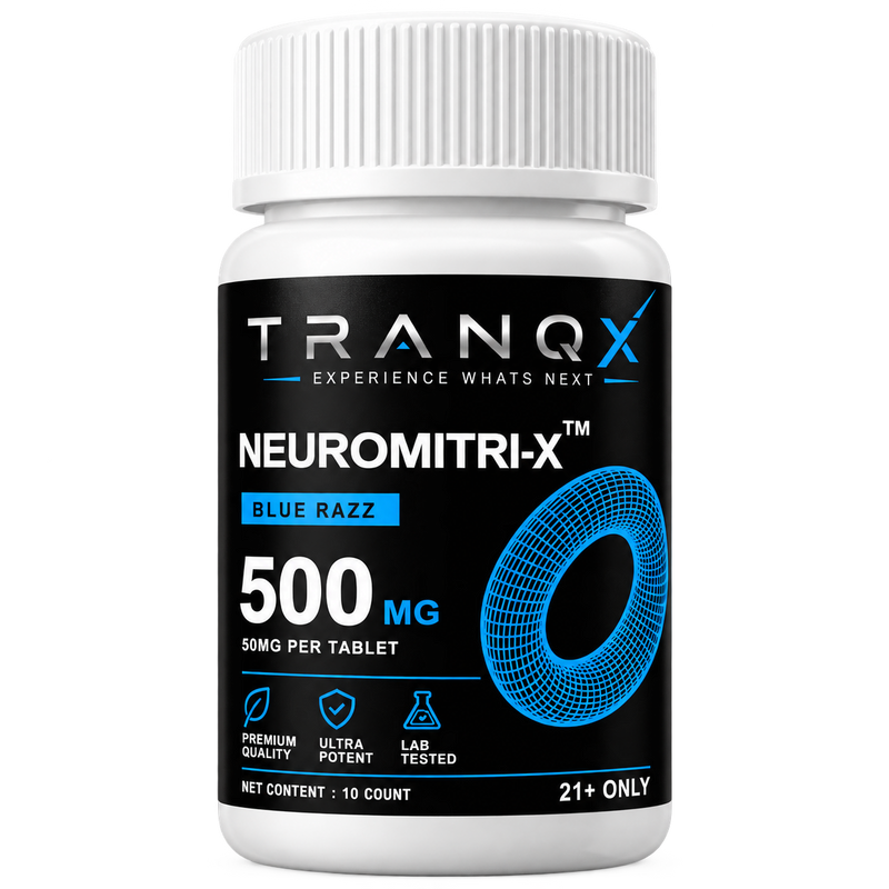 Blue Razz NEUROMITRI-X™ Tablets | TRANQX